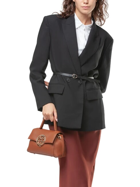 FEDERICA Borsa piccola a mano con tracolla cuoio - Borse Donna