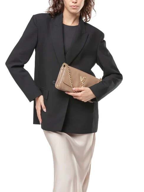 LOUISE Borsa media a tracolla manico catena taupe - Borse Donna