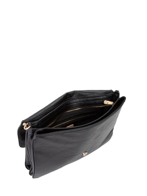 LOUISE Borsa grande a tracolla manico catena nero - Borse Donna