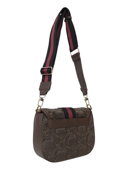 CATE Borsa a tracolla con flap taupe/multicolor - Borse Donna
