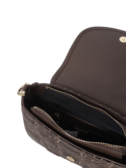 CATE Borsa a tracolla con flap taupe/multicolor - Borse Donna