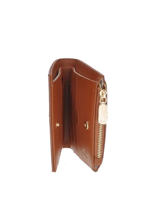 FEDERICA Portafoglio medio con portamonete cuoio - Portafogli Donna