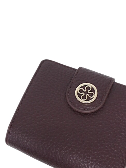 FEDERICA Portafoglio bifold piccolo bordeaux - Portafogli Donna
