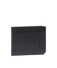 PIQUADRO RUSSEL Portafoglio in pelle Nero - Portafogli Uomo - 3