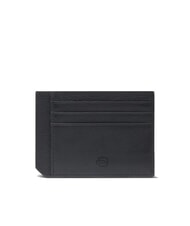 PIQUADRO W137 Porta carte di credito piatto in pelle Nero - Portafogli Uomo - 3