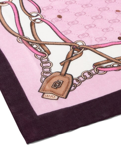 LOGO Stola con stampa fragrant lilac - Sciarpe