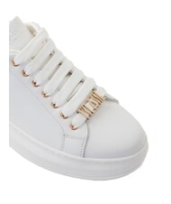 ALVIERO MARTINI PRIMA CLASSE GEO Sneakers platform in pelle liscia bianco - Scarpe Donna - 3