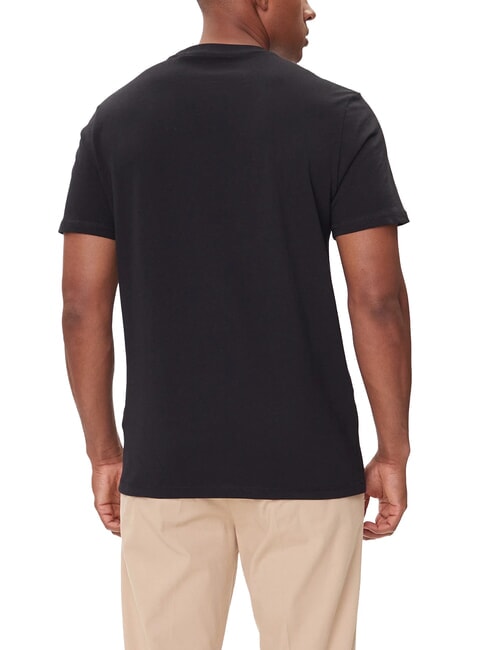 TRIANGLE LOGO T-shirt manica corta regular fit jetbla - T-shirt Uomo