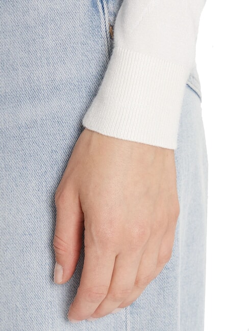 REYNA LOGO Maglione girocollo con applicazioni cremwhi - Maglie Donna