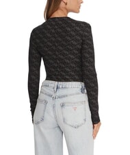 GUESS TEODORA Maglia girocollo manica lunga con strass - Maglie Donna