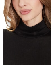 GUESS ANITA TURTLE Maglione jet black heather - Maglie Donna - 3