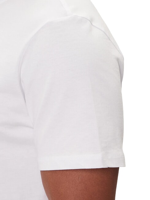 TRIANGLE LOGO T-shirt manica corta regular fit purwhite - T-shirt Uomo