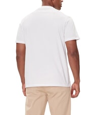 GUESS TRIANGLE LOGO T-shirt manica corta regular fit purwhite - T-shirt Uomo - 2