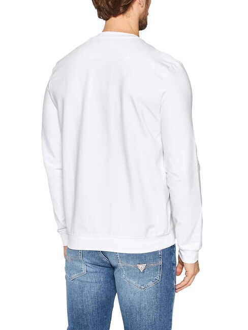 AUDLEY Felpa logo triangolo purwhite - Felpe Uomo