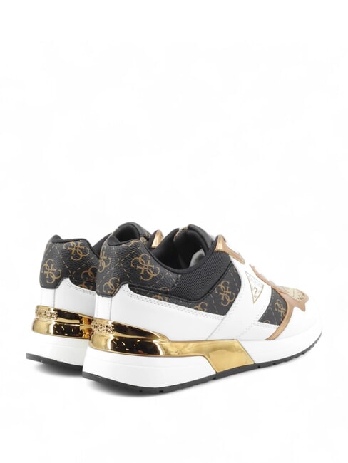 MICKAY Sneakers Beige/Brown - Scarpe Donna