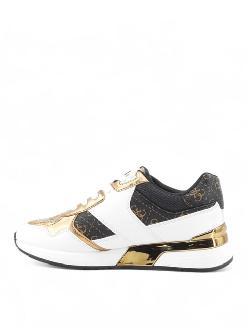 MICKAY Sneakers Beige/Brown - Scarpe Donna