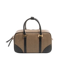 BORBONESE OUTLINE Borsa a mano op naturale/nero - Borse Donna - 4