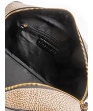 BORBONESE OUTLINE Borsa a mano op naturale/nero - Borse Donna - 5
