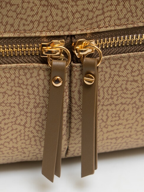 FLEXOS ZIP Mini Bag a tracolla verde olio - Borse Donna