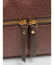 BORBONESE FLEXOS ZIP Mini Bag a tracolla terracotta - Borse Donna - 3