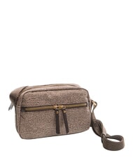 BORBONESE FLEXOS ZIP Mini Bag a tracolla op naturale/testa moro - Borse Donna - 2