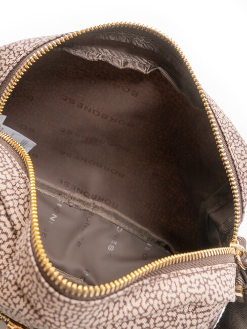 FLEXOS ZIP Mini Bag a tracolla op naturale/testa moro - Borse Donna