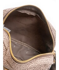 BORBONESE FLEXOS ZIP Mini Bag a tracolla op naturale/testa moro - Borse Donna - 5