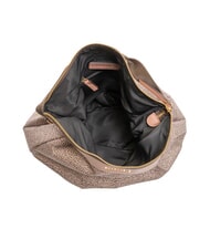 BORBONESE DOWNTOWN Sacca a spalla op naturale/cipria - Borse Donna - 4