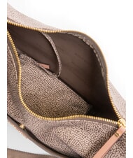 BORBONESE DOWNTOWN Sacca a tracolla op naturale/cipria - Borse Donna - 5