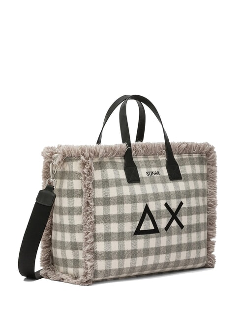 CALI TARTAN Borsa a mano, con tracolla grigmed - Borse Donna