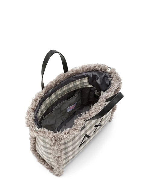 CALI TARTAN Borsa a mano, con tracolla grigmed - Borse Donna