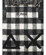SUN68 CALI TARTAN Borsa a mano, con tracolla nero - Borse Donna - 3