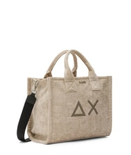 SUN68 CALI VELVET Borsa a mano, con tracolla beige - Borse Donna - 2