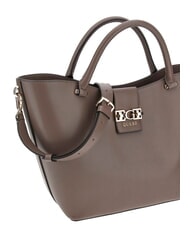 GUESS JANE Borsa tote a mano con tracolla dark taupe - Borse Donna - 3
