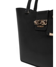 GUESS JANE Borsa tote a mano con tracolla NERO - Borse Donna - 3