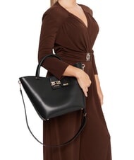 GUESS JANE Borsa tote a mano con tracolla NERO - Borse Donna - 5