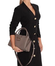 GUESS JANE Borsa a mano con tracolla dark taupe - Borse Donna - 5