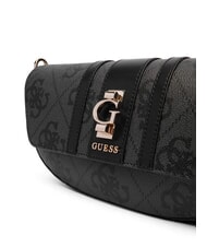 GUESS ERENIA Borsa a tracolla convertible coal - Borse Donna - 4