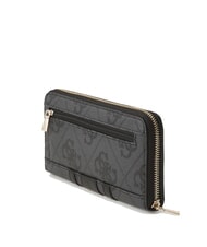 GUESS ERENIA Portafoglio grande zip around coal - Portafogli Donna - 4