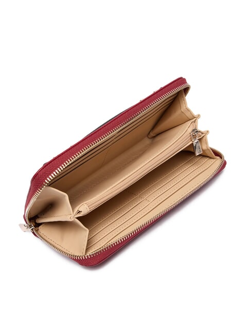 GREGORIA Portafoglio grande zip around polsierina ROSSO - Portafogli Donna