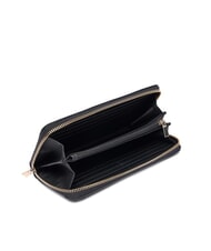 GUESS LAUREL 2 Portafoglio grande zip around polsierina NERO - Portafogli Donna - 2