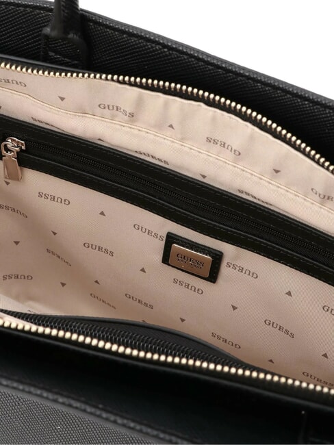 BOLENA Borsa a spalla con charm cuore NERO - Borse Donna