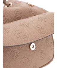 GUESS CRESIDIA II Zaino con tasca dark taupe logo - Borse Donna - 3