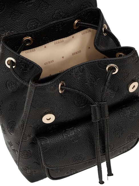 CRESIDIA II Zaino con tasca black logo - Borse Donna