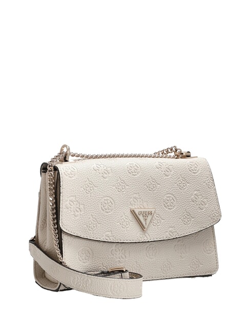 CRESIDIA II Borsa a tracolla con flap bone logo - Borse Donna