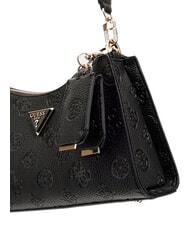 GUESS CRESIDIA II Borsa a spalla con zip black logo - Borse Donna - 3