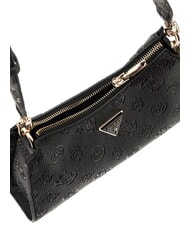 GUESS CRESIDIA II Borsa a spalla con zip black logo - Borse Donna - 4