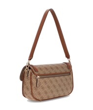 GUESS DEA Borsa a spalla con flap LATTE LOGO - Borse Donna - 2