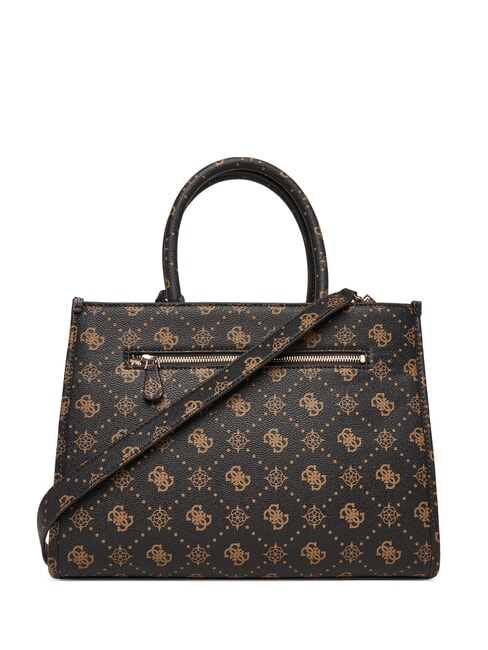 SILIA 2 Borsa tote a mano con tracolla espresso logo - Borse Donna