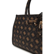 GUESS SILIA 2 Borsa tote a mano con tracolla espresso logo - Borse Donna - 4